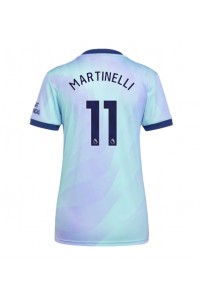 Arsenal Gabriel Martinelli #11 Fotballdrakt Tredje Klær Dame 2024-25 Korte ermer